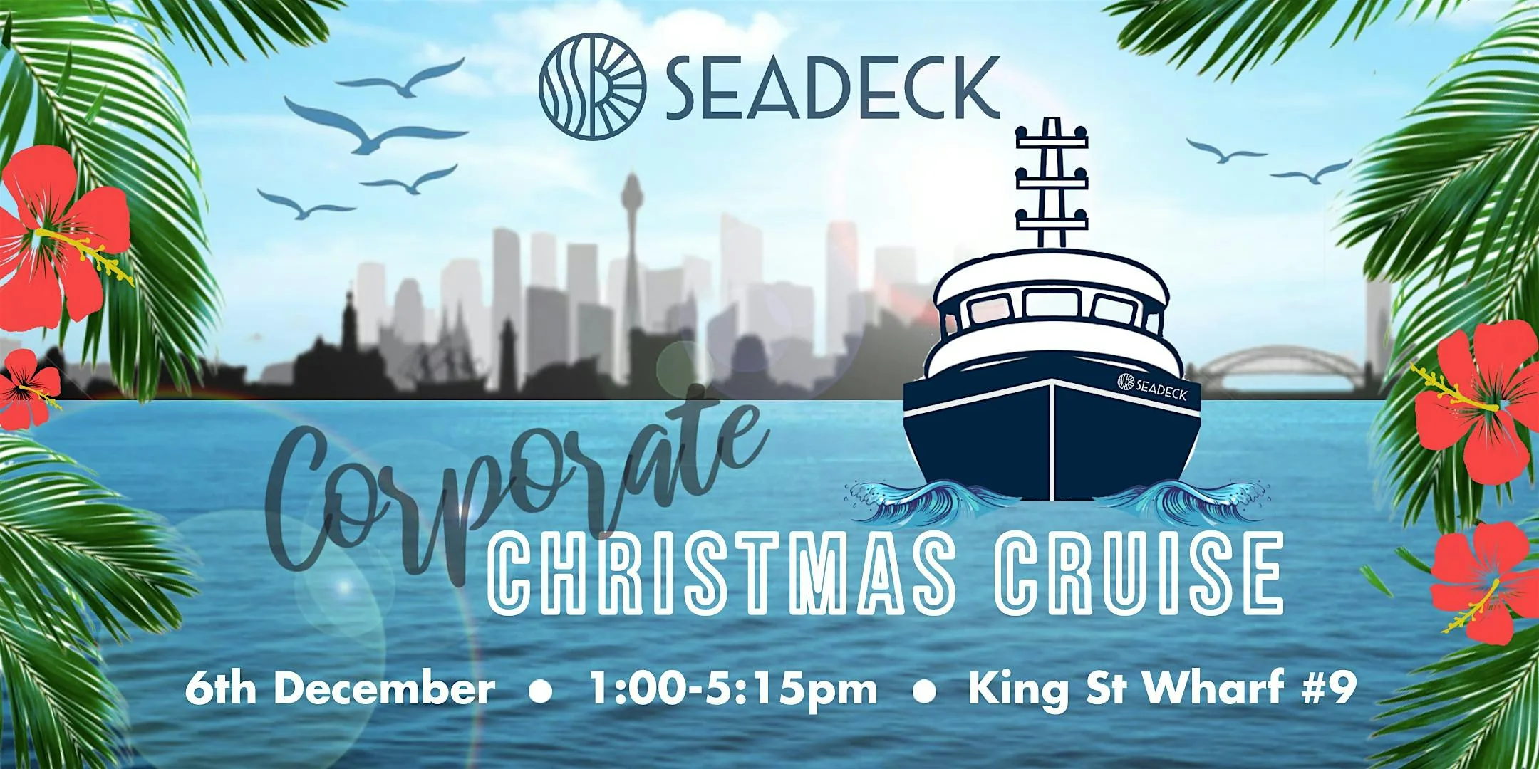 SEADECK'S CHRISTMAS CRUISE - Friday 6th December