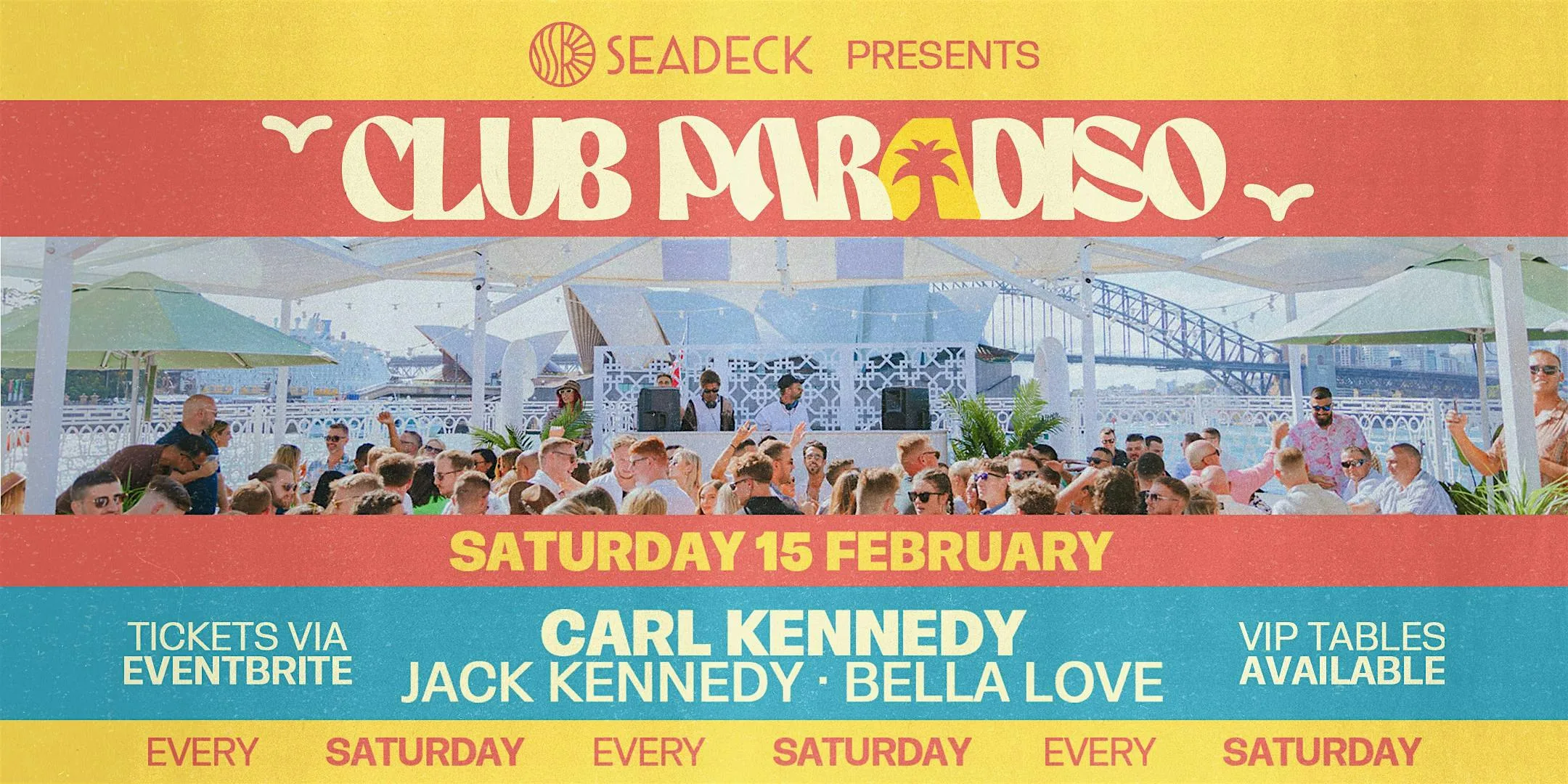 SEADECK presents Carl Kennedy - Saturday 15th February 2025